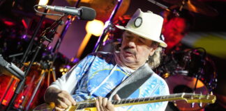 Pordenone: Carlos Santana in concerto il 17 luglio al Parco San Valentino