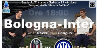 Bologna-Inter sabato ore 18: Chivu chiede reazione dopo la sconfitta in Champions