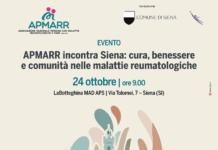 Siena, 24 ottobre: incontro su cura e benessere nelle malattie reumatologiche