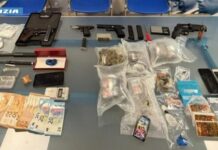 Verona (Saval): quattro arresti, sequestrati oltre 400 g di droga e una pistola