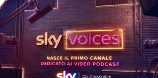 Sky Voices: dal 2 novembre il primo canale tv dedicato ai video podcast