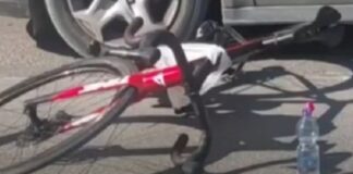 Orta di Atella, violento scontro tra auto e bici: 55enne grave in codice rosso