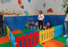 Busca, riapre la ludoteca Bim Bum Bam: inaugurato L’angolo di Roby per Roberta Andreis