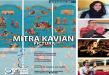 Aversa, chiude venerdì 23 ottobre la mostra di Mitra Kavian con duo di violini