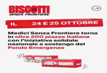 Caserta, Medici Senza Frontiere in piazza Dante nel weekend con Biscotti Senza Frontiere