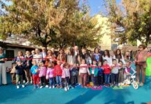Saluzzo, inaugurato il nuovo cortile del Nido e della Materna San Giuseppe