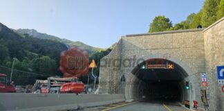 Tunnel di Tenda, transito regolato fino al 27 novembre con fasce orarie