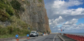 Celle Ligure, Aurelia riapre col doppio senso dopo la frana a Roglio