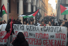 Bologna: corteo di studenti, proteste e tensioni vicino alla stazione