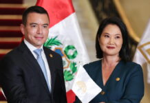Lima: Noboa cede al Perù la presidenza pro tempore della Comunità Andina