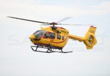 Motociclista soccorso dall’elicottero al Parco dell’Adelasia, trasportato in codice giallo