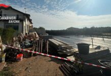 Plodio: tre raid in un cantiere, rubate impalcature e macchinari; tre indagati