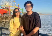 California: Elisabetta Gregoraci sbarca a Beverly Hills con il figlio Nathan Falco