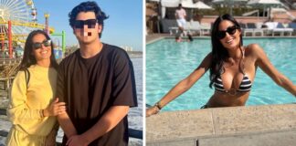 California, Elisabetta Gregoraci vola a Los Angeles con il figlio 16enne Nathan Falco