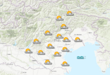 Verona e Veneto, meteo per venerdì 23 ottobre 2026: nuova saccatura e maltempo